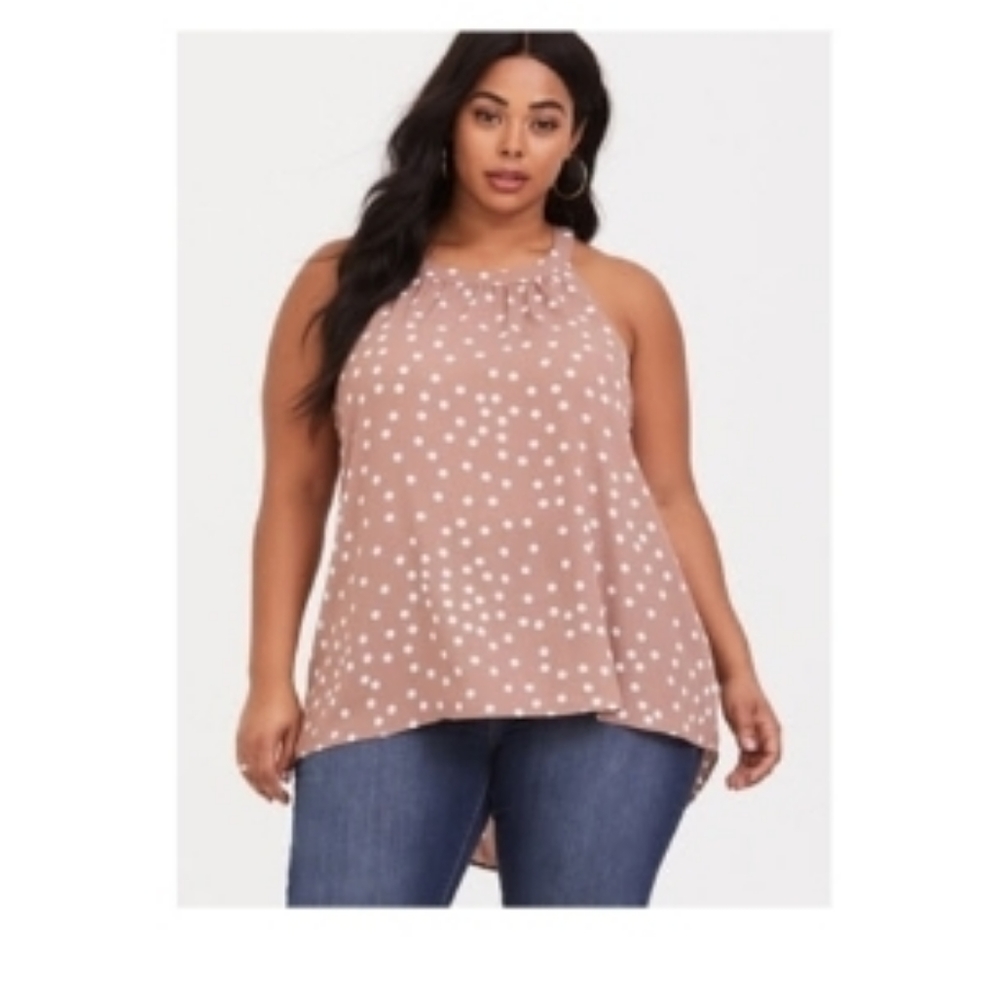 Goddess Polka Dot Print Size 3 Torrid - Picture 1 of 1